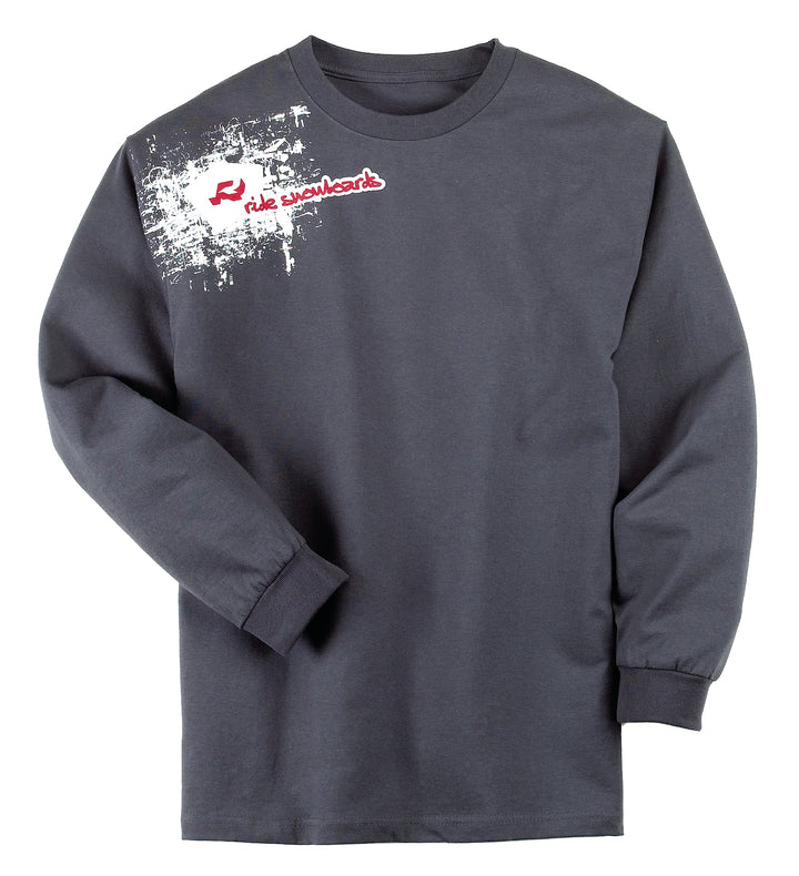 Ride Distressed Long Sleeve Tee