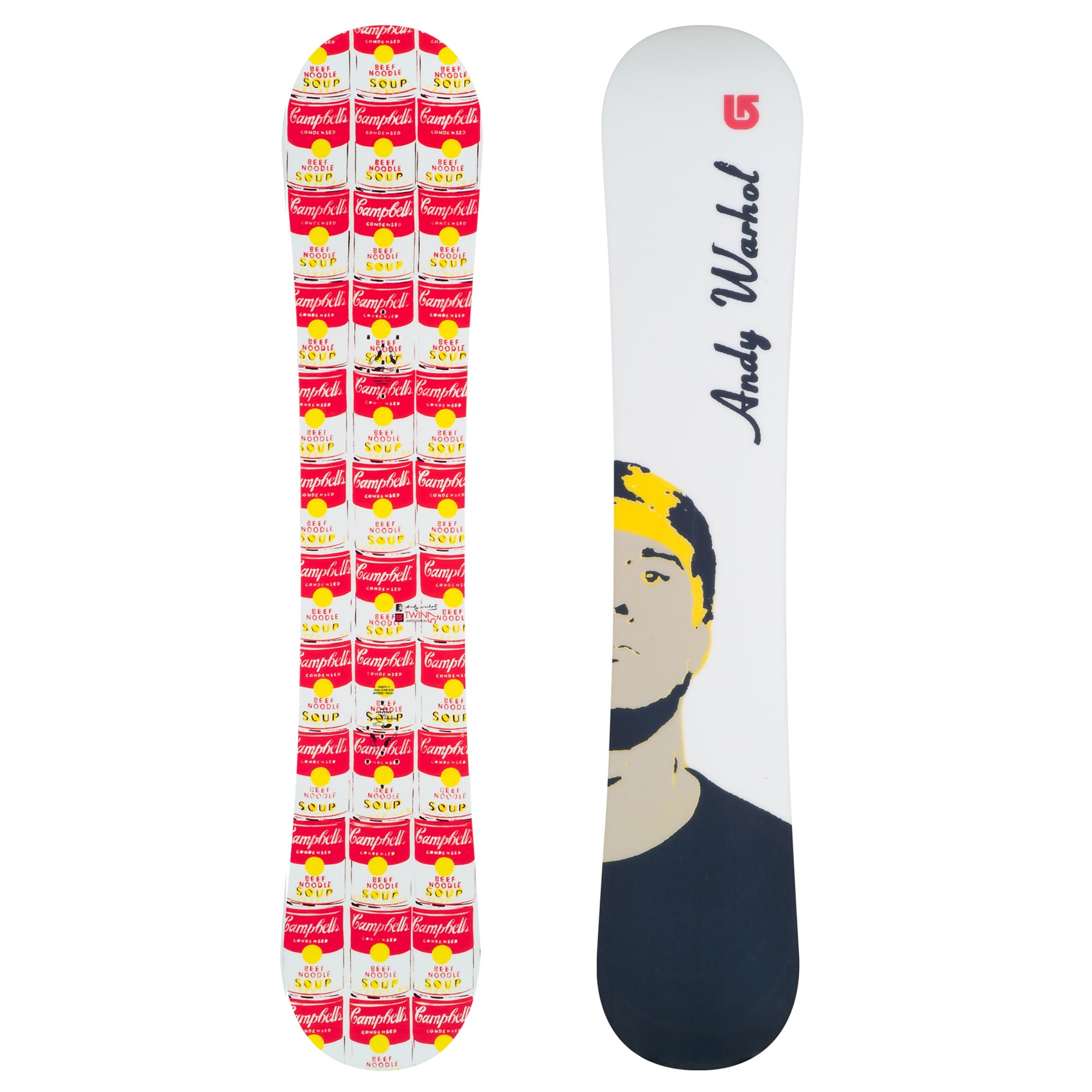 burton andy warhol knives snowboard Burton Warhol Twin Snowboard 2008