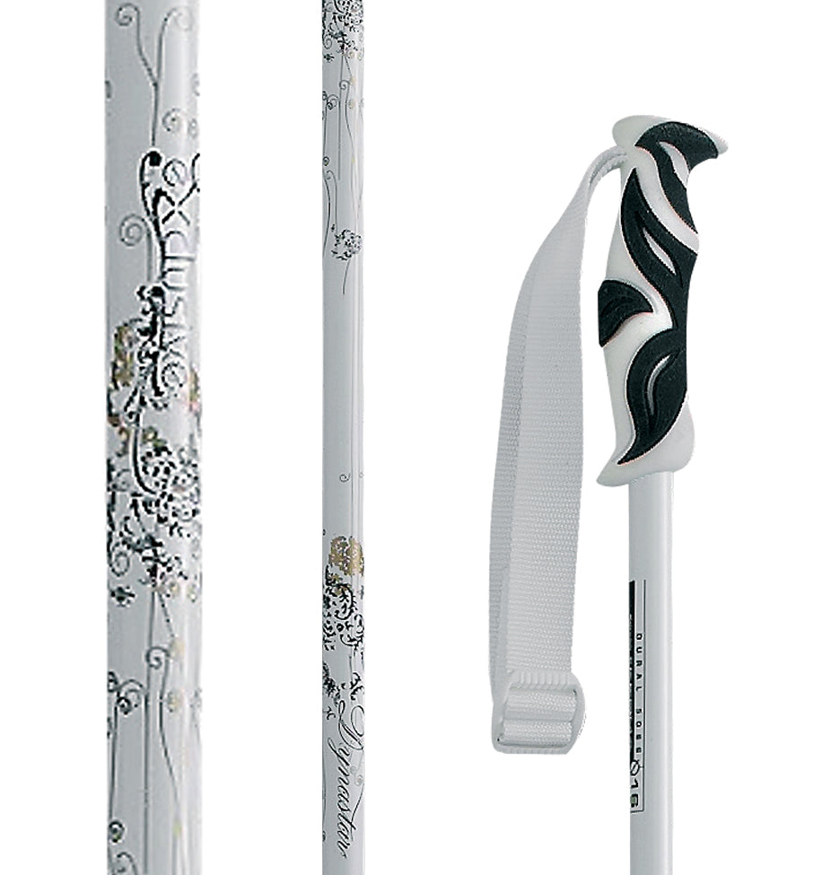Dynastar Exclusive White Ski Poles 2008