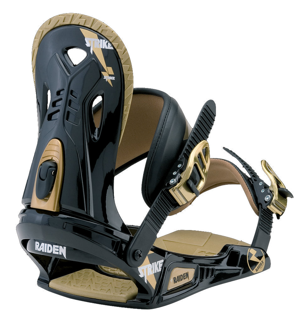 Raiden Strike Snowboard Bindings 2008 Gold/Black