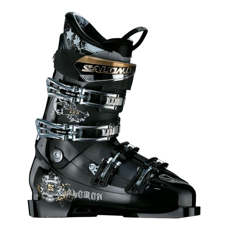 Salomon Gun Ski Boots 2009 Black Translucent
