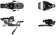 Salomon STH 16 (90mm Brake) Ski Bindings 2009 Black