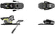 Salomon STH 12 (90mm Brake) Ski Bindings 2009 Black