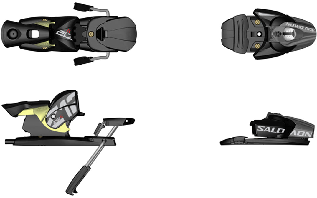 Salomon STH 12 (90mm Brake) Ski Bindings 2009 Black
