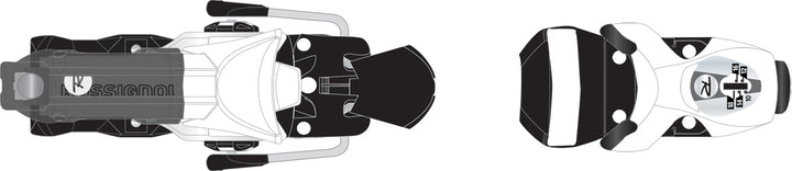 Rossignol SAS2 200 Wide XXL Ski Bindings 2009