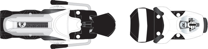 Rossignol SAS2 150 Wide Ski Bindings 2009