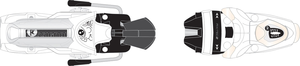 Rossignol SAS2 100 Wide Ski Bindings 2009