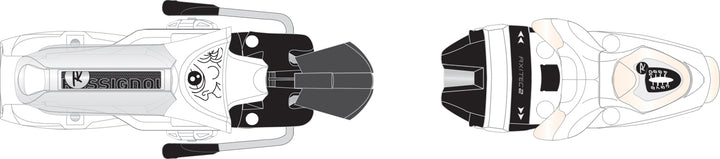 Rossignol SAS2 100 Wide Ski Bindings 2009