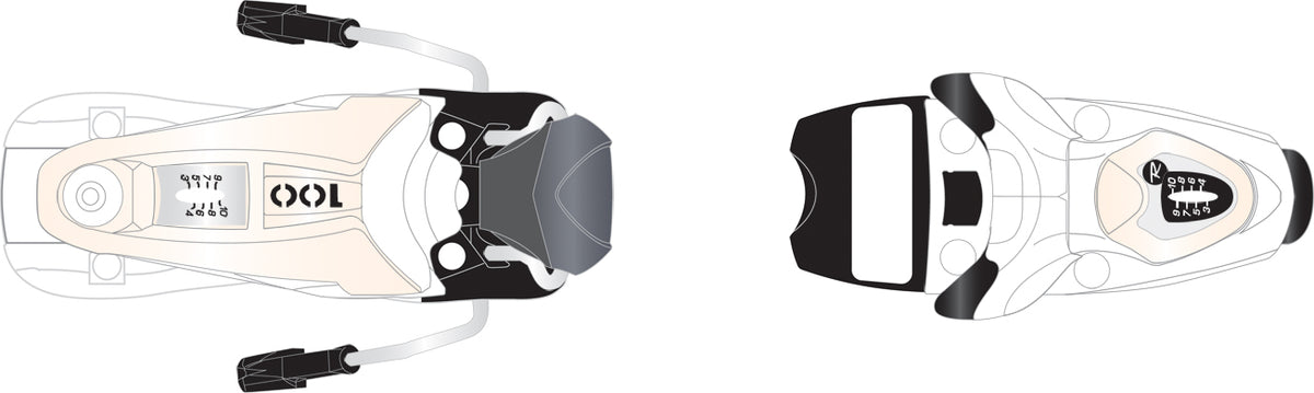 Rossignol SAS 100 Ski Bindings 2009