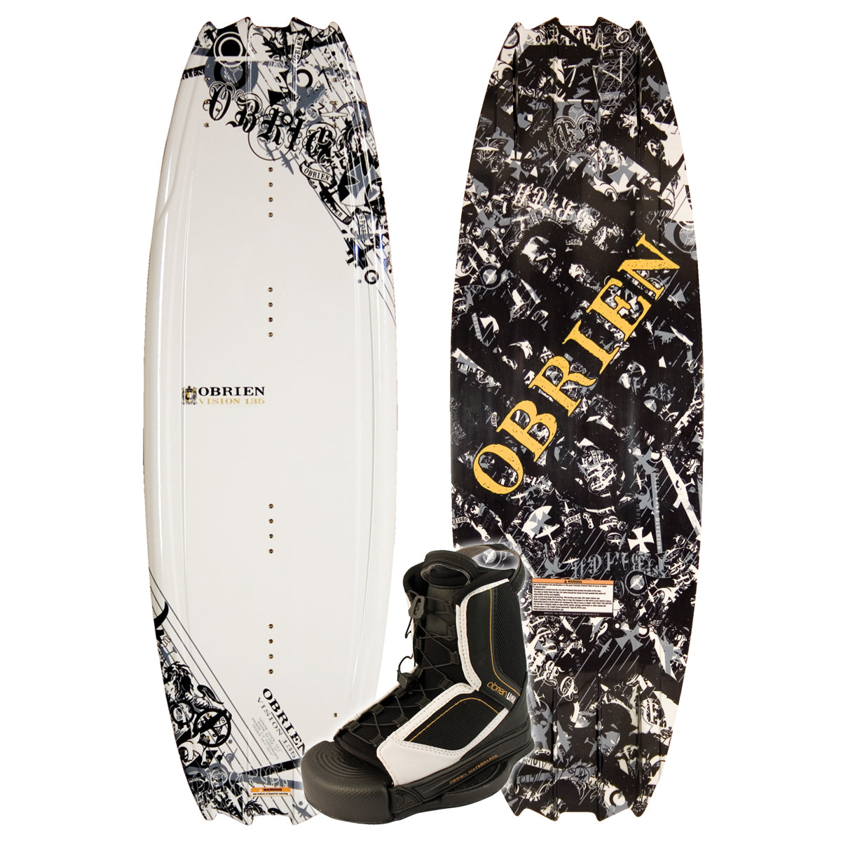 Obrien Vision Wakeboard + Link Boots 2008
