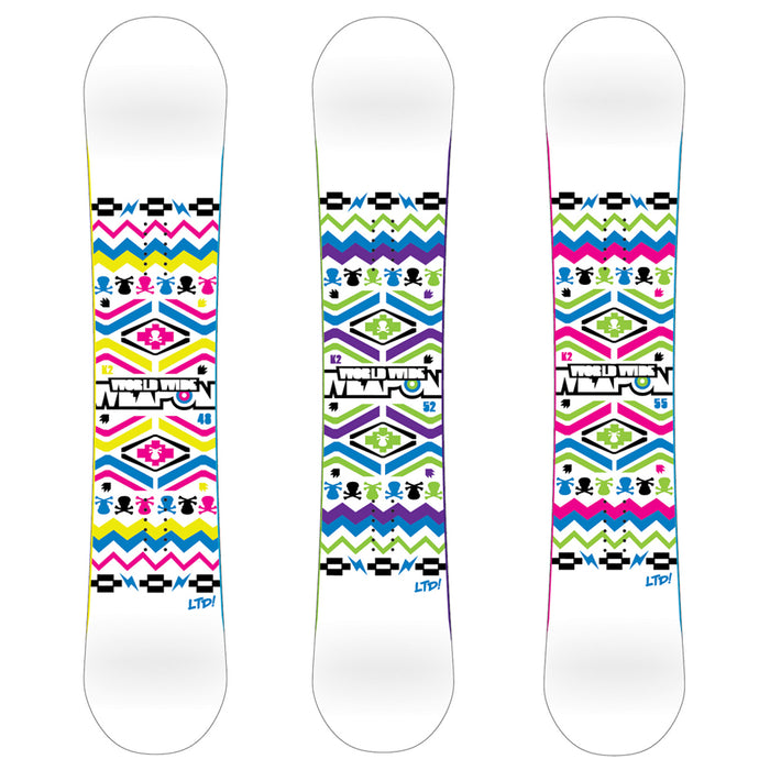 K2 WWW (World Wide Weapon) Rocker Snowboard 2009