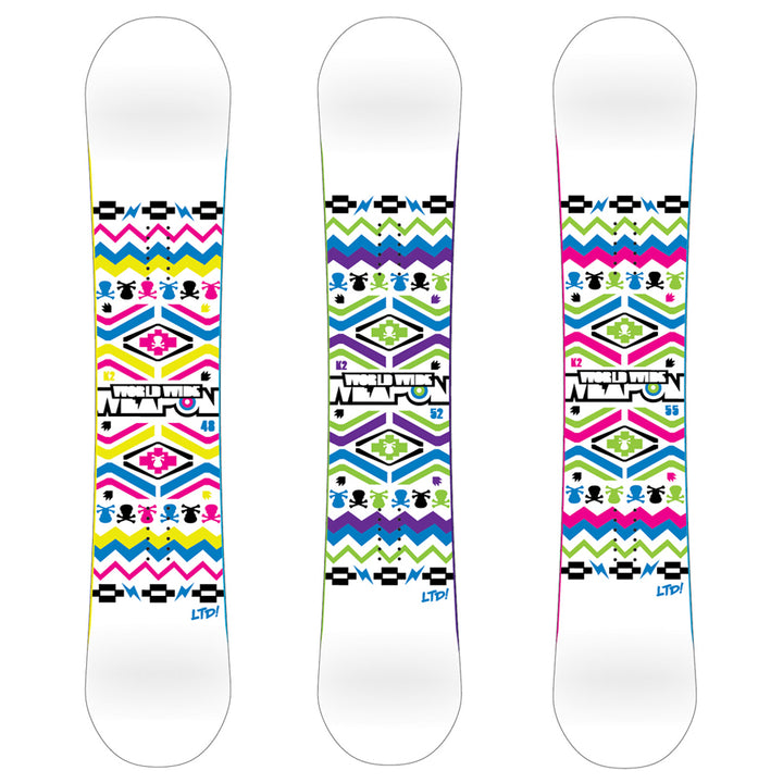 K2 WWW (World Wide Weapon) Rocker Snowboard 2009