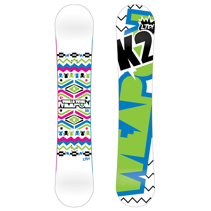 K2 WWW (World Wide Weapon) Rocker Snowboard 2009