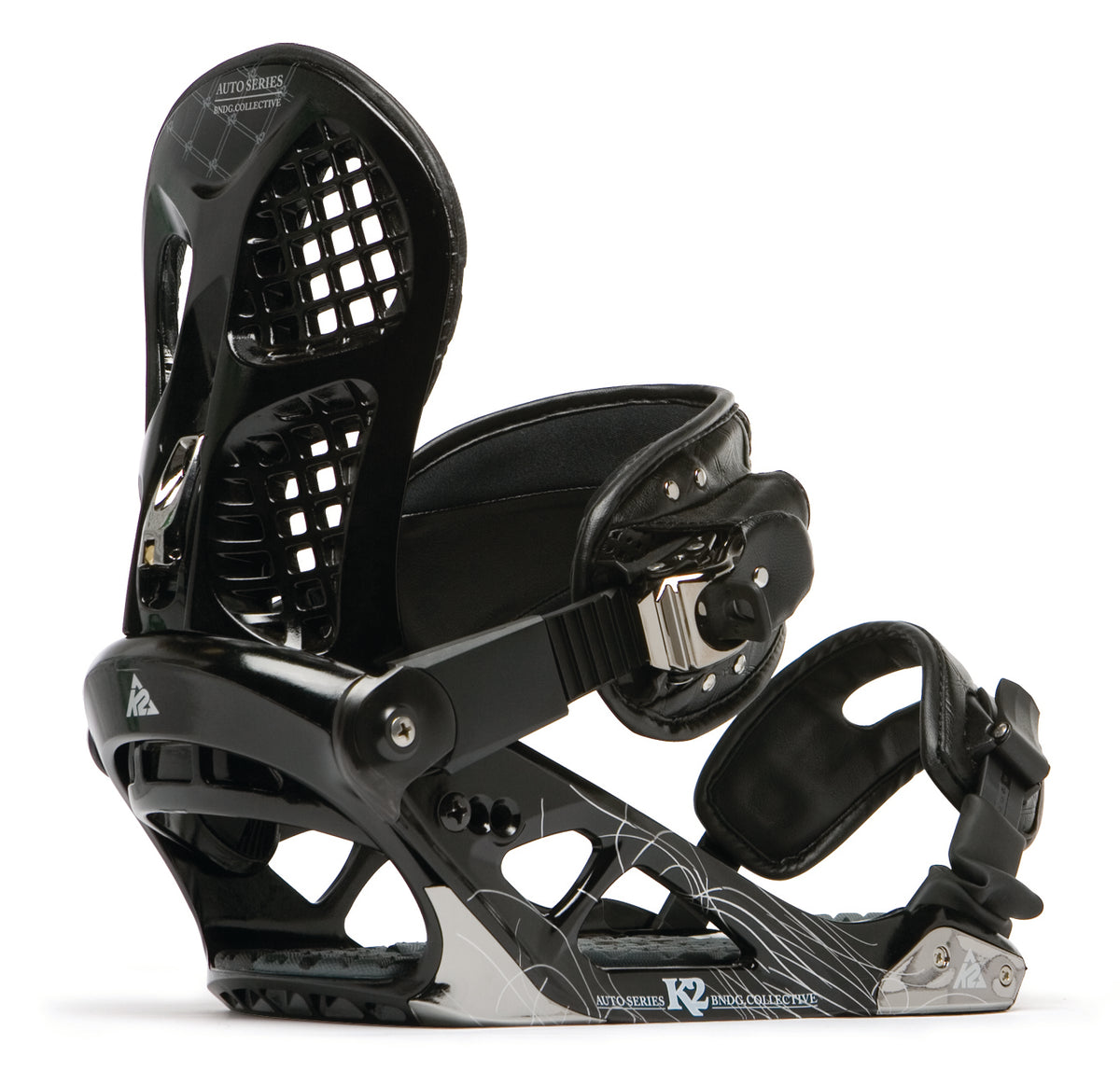 K2 Auto Snowboard Bindings 2009 Black