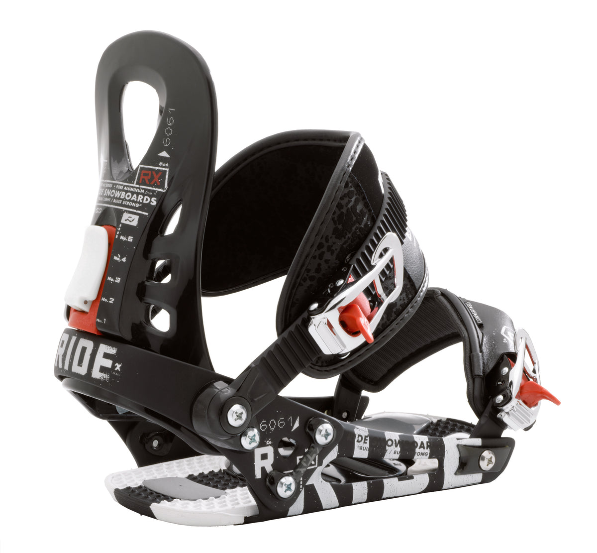 Ride RX Snowboard Bindings 2009 Black