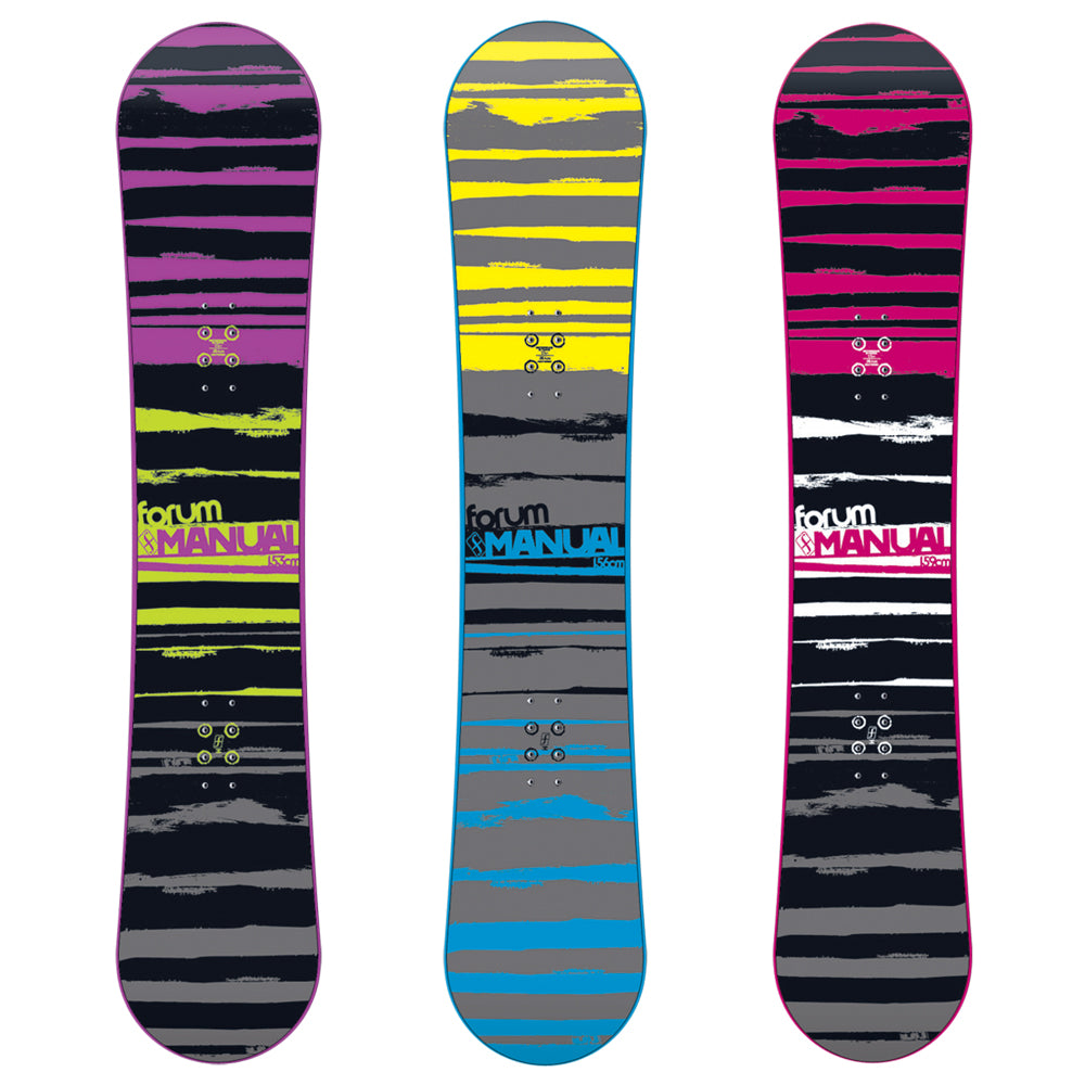 FORUM MANUAL スノーボード バインディング付き Forum Manual Snowboard 2009 – evo
