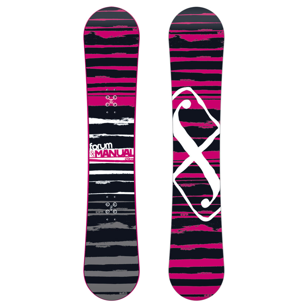 FORUM MANUAL スノーボード バインディング付き Forum Manual Snowboard 2009 – evo