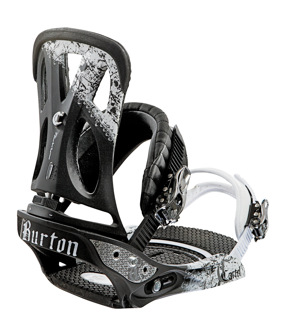 Burton Cartel Snowboard Bindings 2009 Matte Black