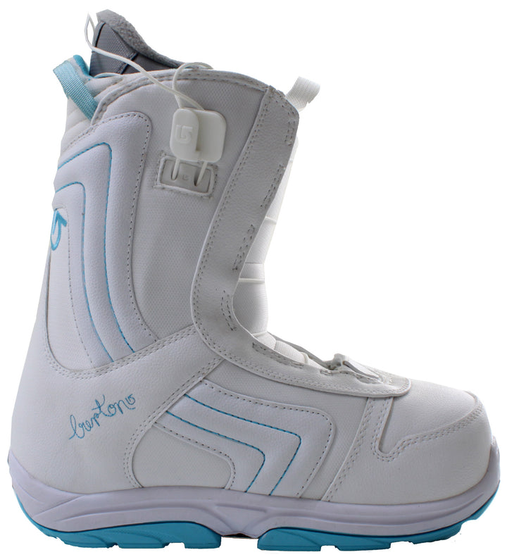 Burton Emerald Smalls Snowboard Boots - Youth 2009 White/Blue