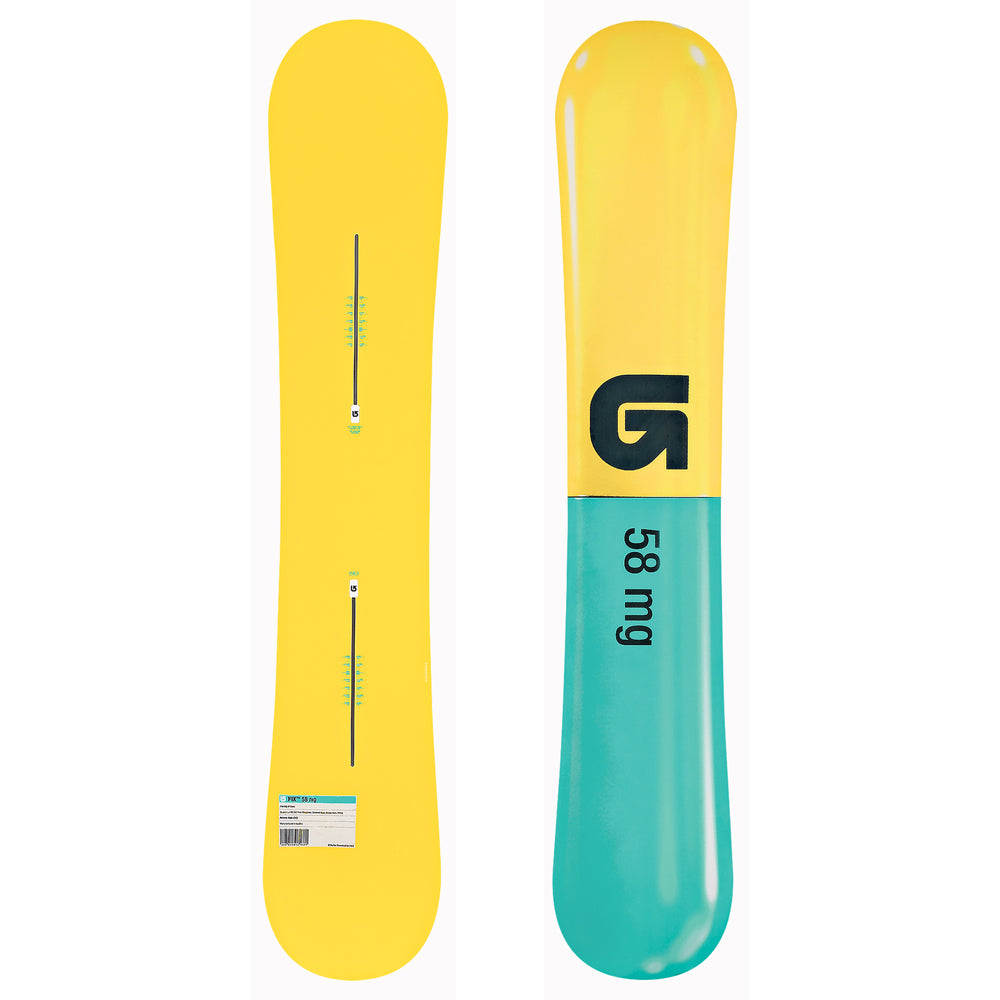 Burton Fix Snowboard (Yellow) 2009