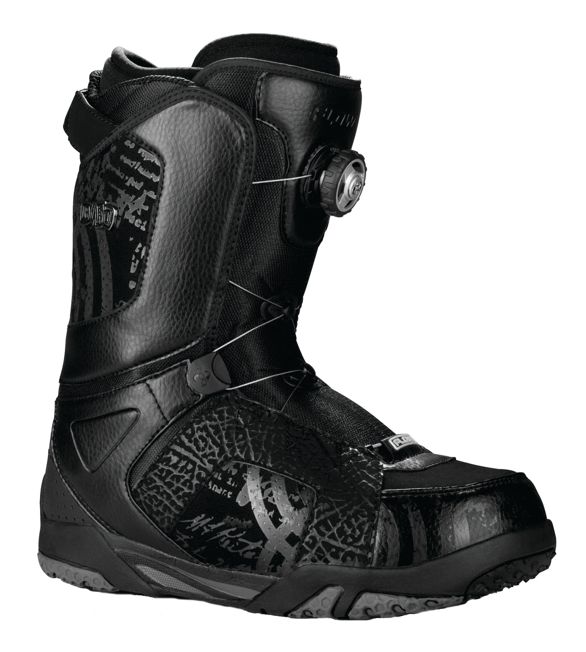 Flow Rift Boa Coiler Snowboard Boot 2009 Black
