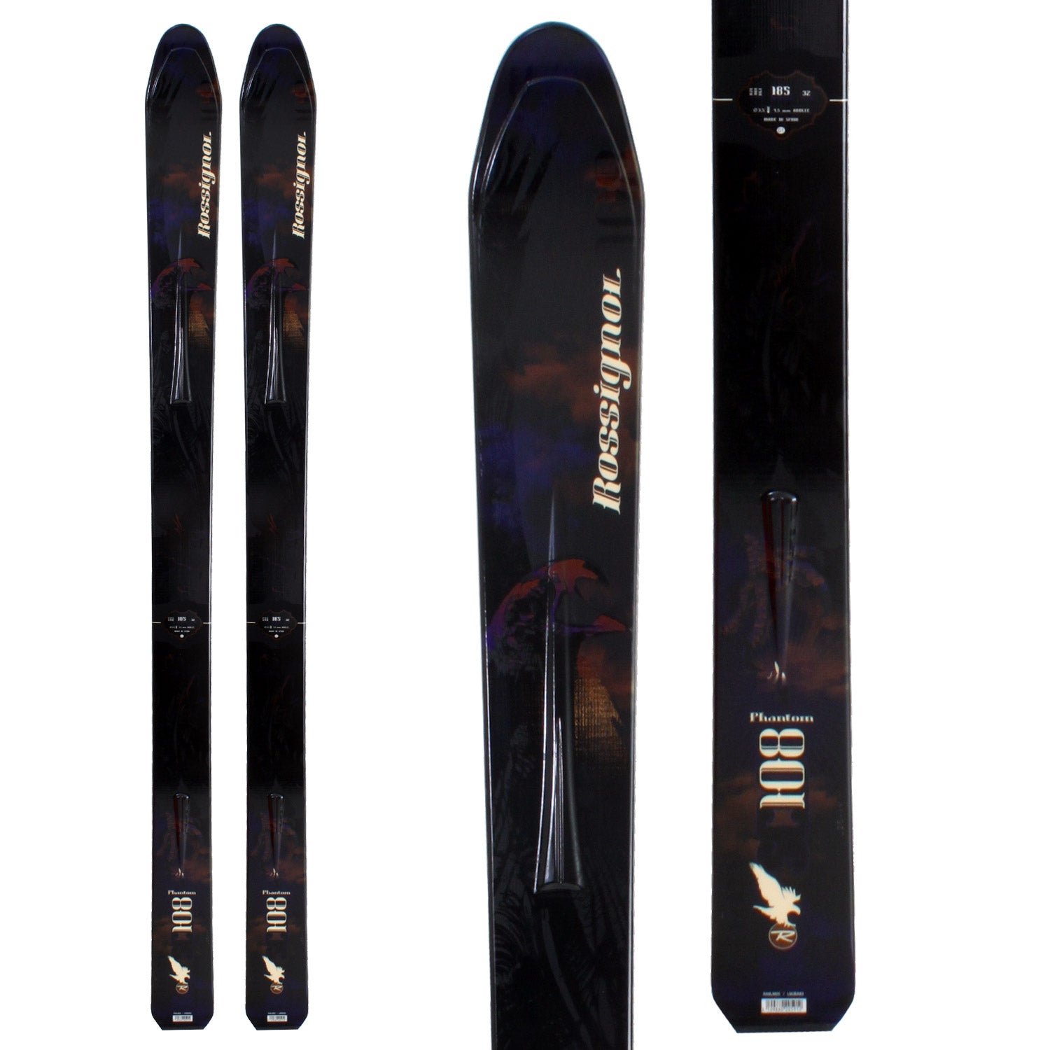 Rossignol Phantom SC 108 Skis 2009 – evo