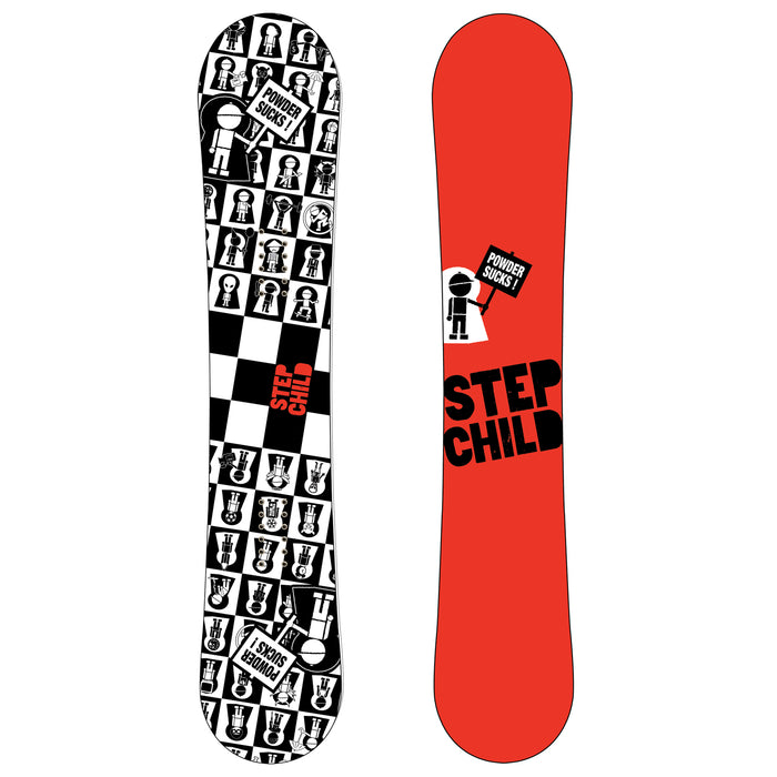 StepChild Powder Sucks Snowboard 2009