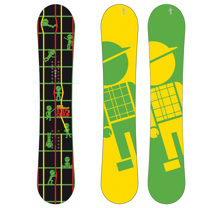 StepChild Chamberlain Mid Wide Snowboard 2009