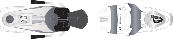 Rossignol Saphir 110 Ski Bindings - Women's 2009
