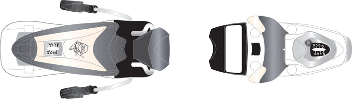 Rossignol Saphir 90 Ski Bindings - Women's 2009