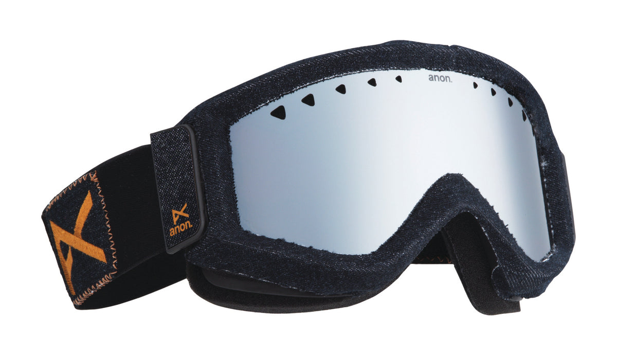 Anon Figment Goggle Black Denim/Solex Mirror