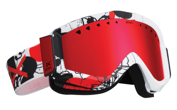 Anon Figment Goggle Drip/Red Solex