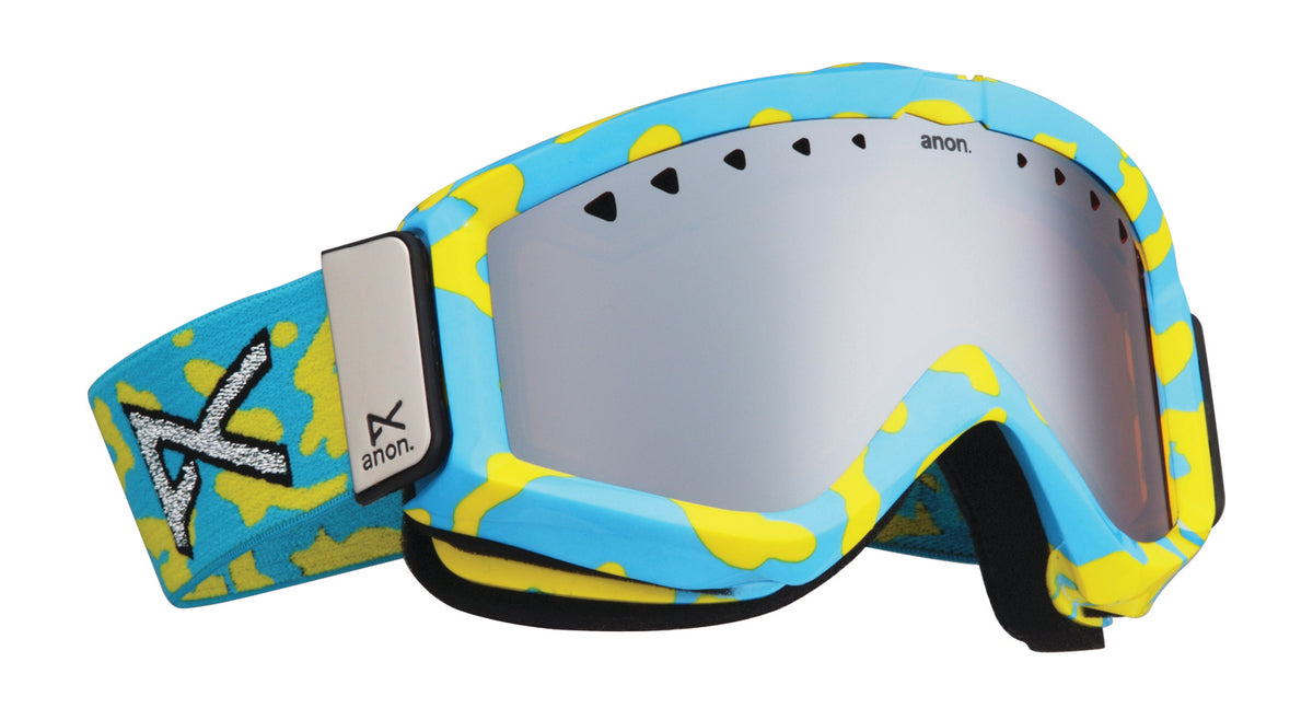 Anon Figment Goggle Yellow Noise/Silver Mirror