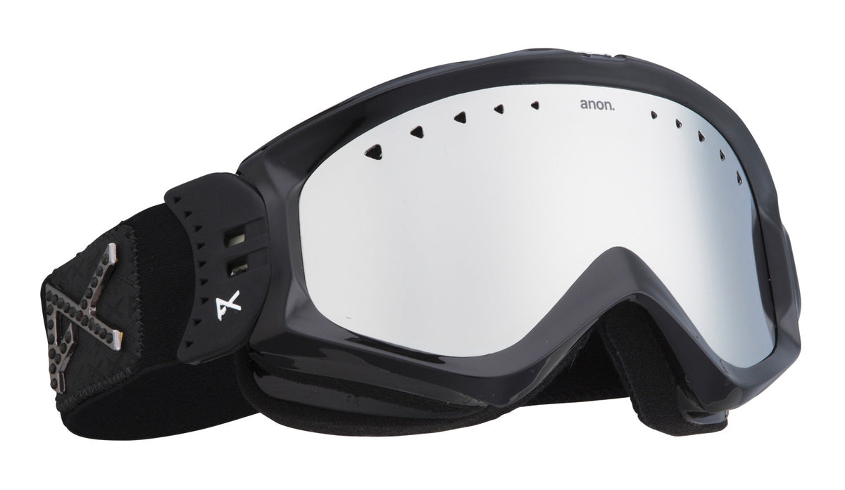 Anon Majestic Goggle - Women's Black Emblem/Silver Mirror