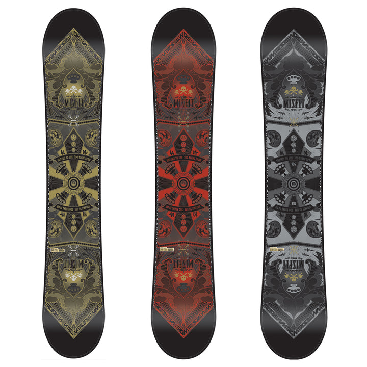 Nitro Misfit Logo Snowboard 2009