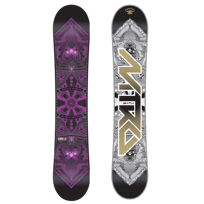 Nitro Misfit Logo Snowboard 2009