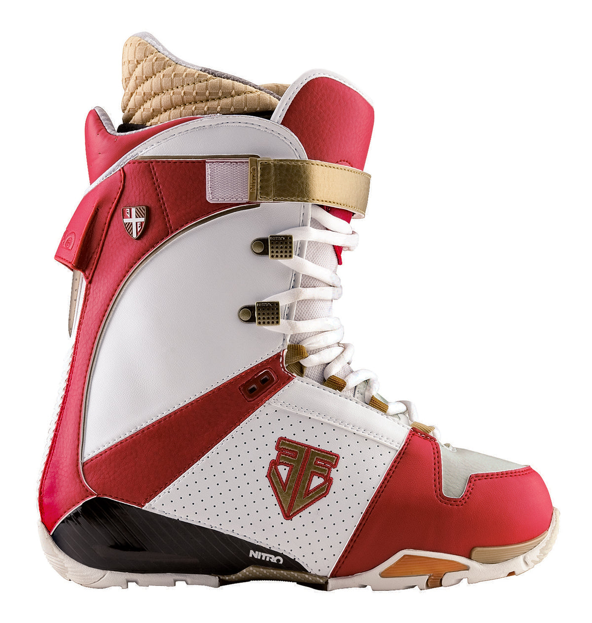 Nitro Select Eero Snowboard Boot 2009 White/Gold/Red