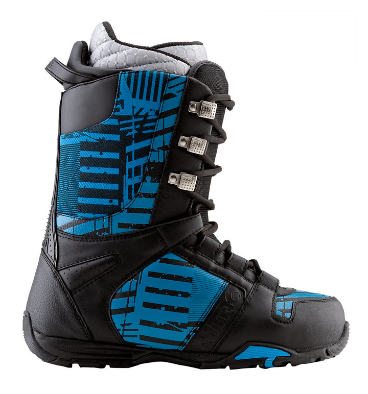 Nitro Anthem Snowboard Boot 2009 Black/Clash Cyan