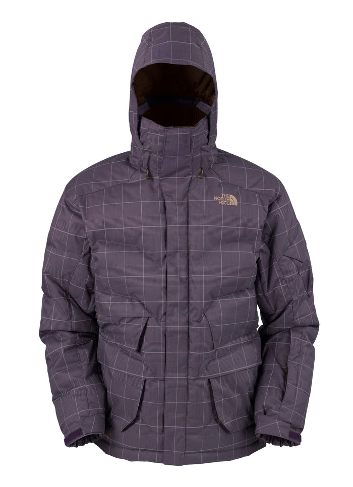 The North Face Cryptic Verdi Plaid Down Jacket