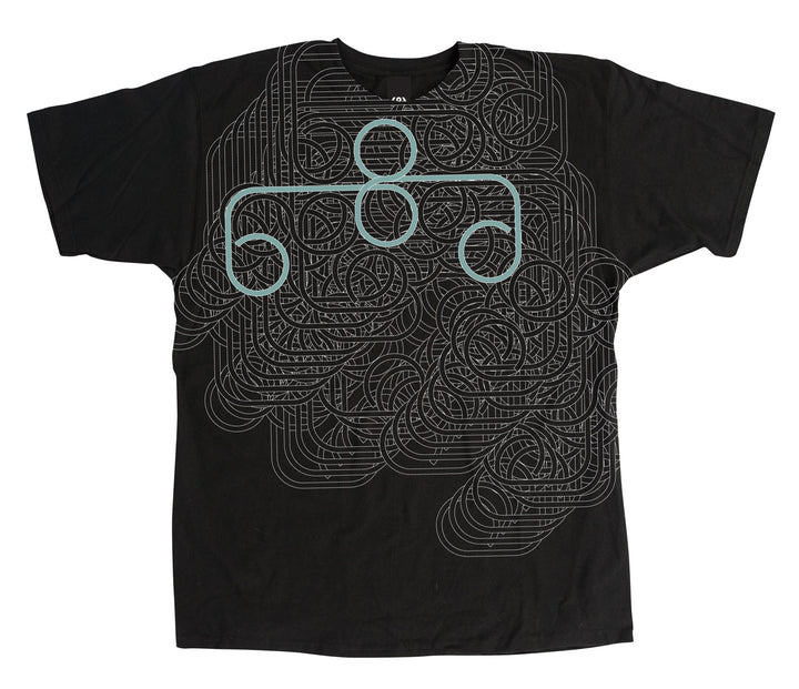 686 Spaghetti All Over T-Shirt Black