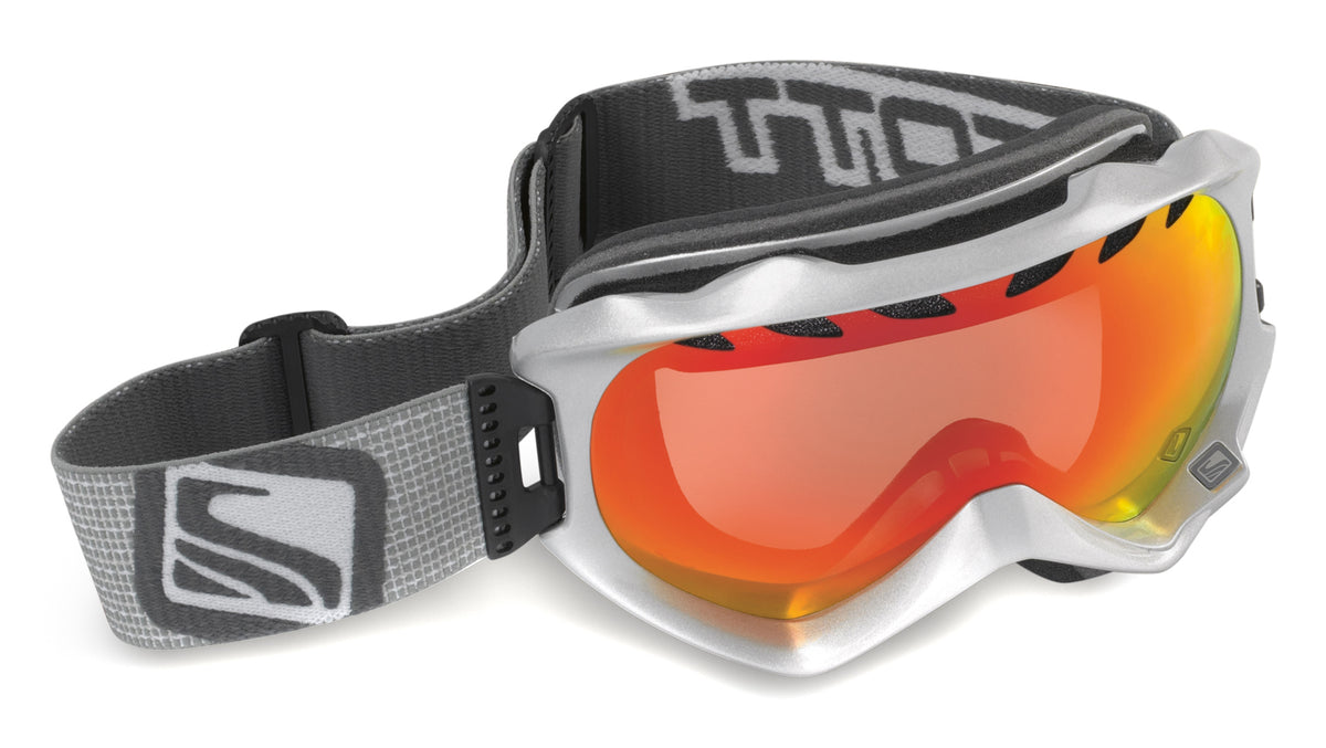 Scott Witness Gloss Goggle Silver/Red Chrome Amplifier