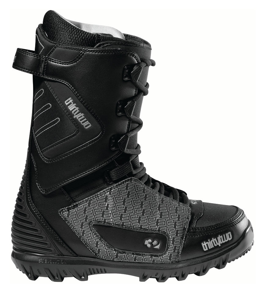 32 Lashed Snowboard Boots 2009 Black/Silver