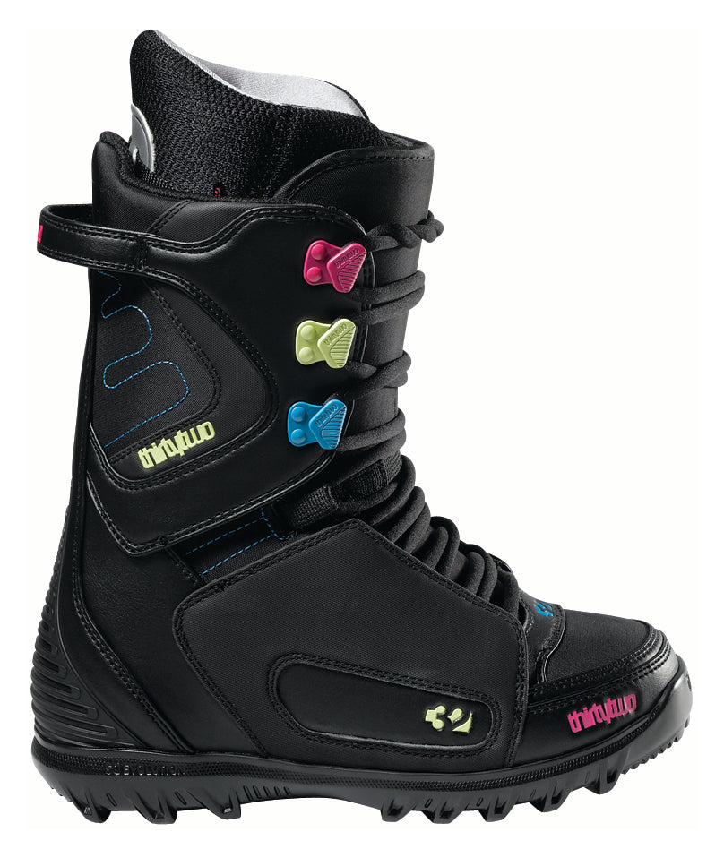 32 Lashed Snowboard Boots - Women's 2009 Black/Blue/Pink