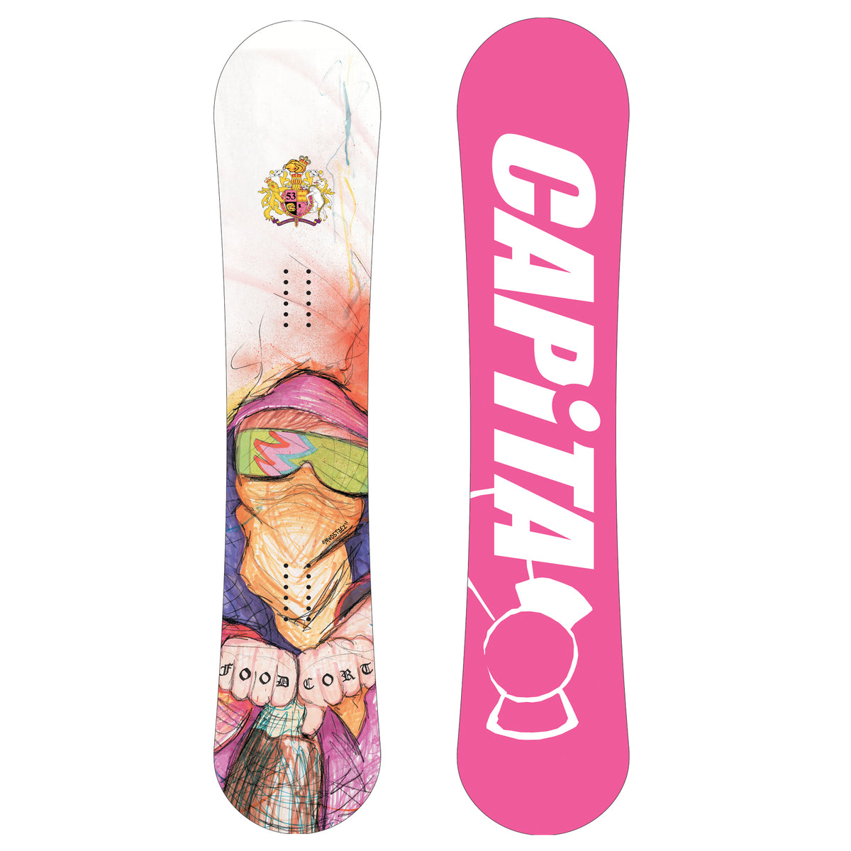 CAPiTA Food Court Gangsta Snowboard 2009