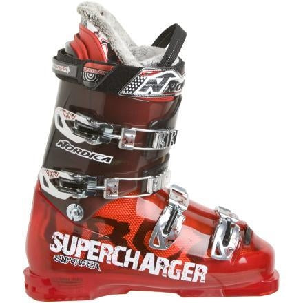 Nordica Enforcer Ski Boots 2009 Transparent Red/Transparent Black
