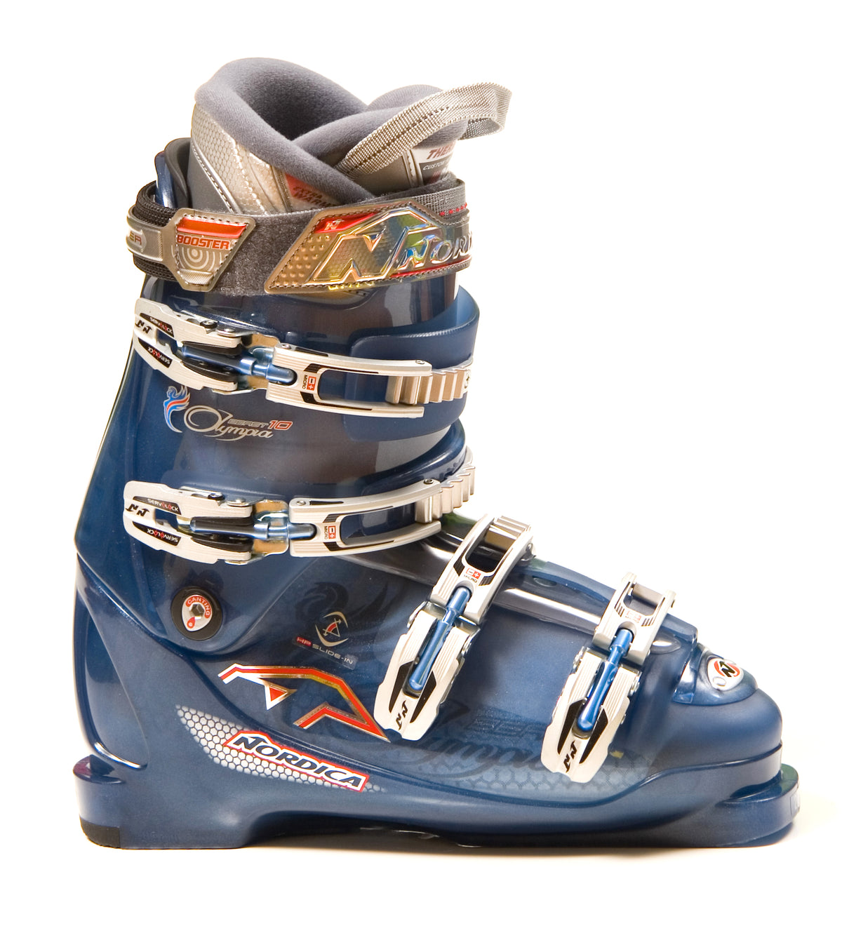 Nordica Olympia Beast 10 Ski Boots - Women's 2009 Transparent Blue