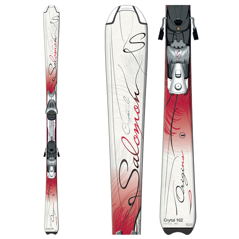 Salomon Origins Crystal Skis + LZ9 Bindings - Women's 2009