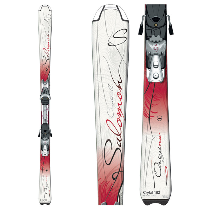 Salomon Origins Crystal Skis + LZ9 Bindings - Women's 2009