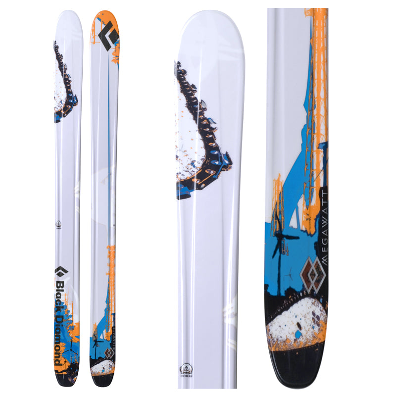 Black Diamond Megawatt Skis 2009