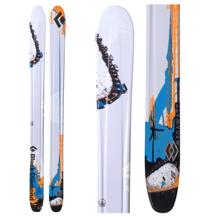 Black Diamond Megawatt Skis 2009